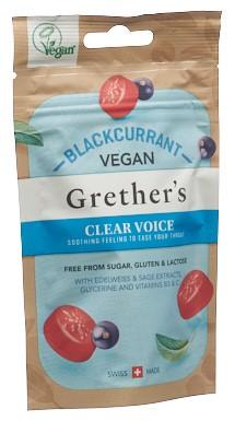 GRETHERS Clear Voice Blackcur Past vegan Btl 45 g