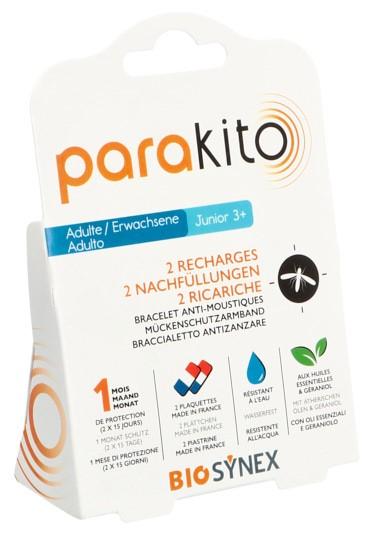 PARAKITO Nachfüllungen Pack 2 Plättchen