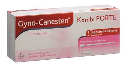 GYNO-CANESTEN Kombi FORTE Vaginalkaps & Creme