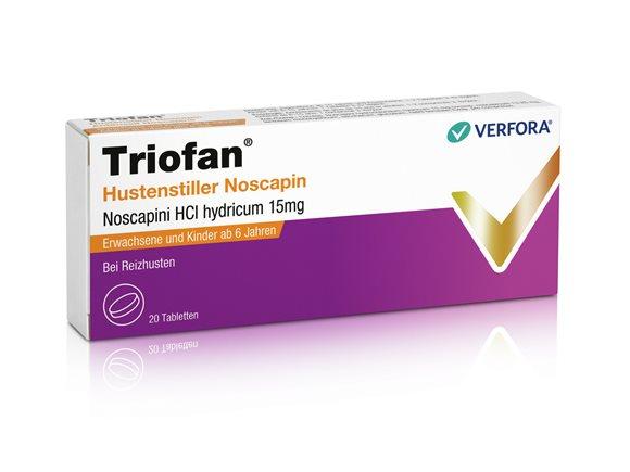 TRIOFAN Hustenstiller Noscapin Tabl 20 Stk