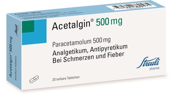 ACETALGIN Tabl 500 mg 20 Stk