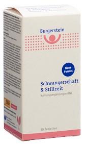 BURGERSTEIN Schwangerschaft&Stillzeit Tabl 90 Stk