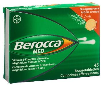 BEROCCA MED Brausetabl Orangenaroma 45 Stk