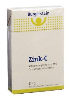 BURGERSTEIN Zink-C Toffees (neu) 115 g