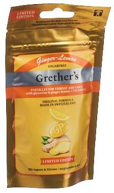 GRETHERS Ginger Lemon Vitamin C Past o Z 75 g