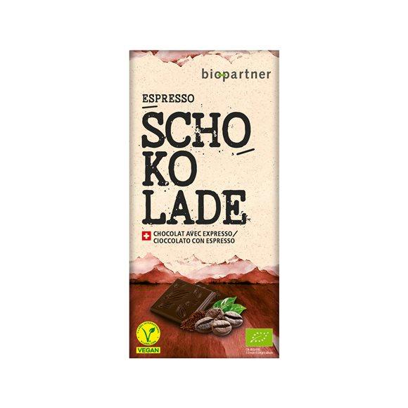 BIO PARTNER Schokolade Zartbitter Espresso 75 g