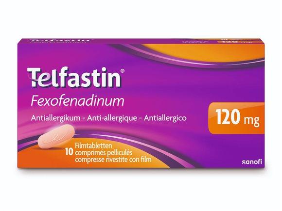 TELFASTIN Filmtabl 120 mg 10 Stk