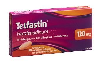 TELFASTIN Filmtabl 120 mg 30 Stk