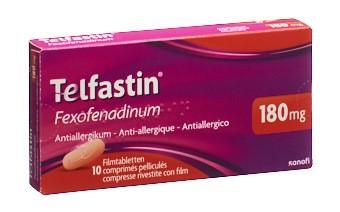 TELFASTIN Filmtabl 180 mg 10 Stk