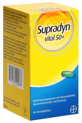 SUPRADYN Vital 50+ Filmtabl Ds 90 Stk