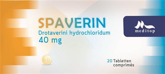 SPAVERIN Tabl 40 mg 20 Stk
