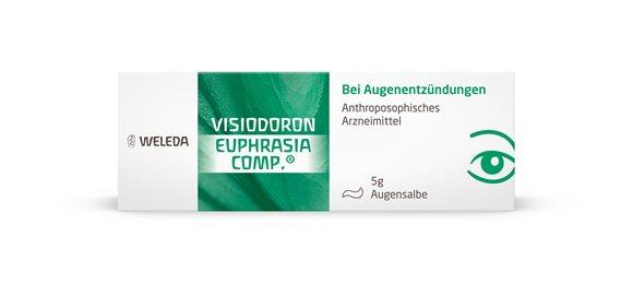 VISIODORON EUPHRASIA COMP. Augensalbe Tb 5 g