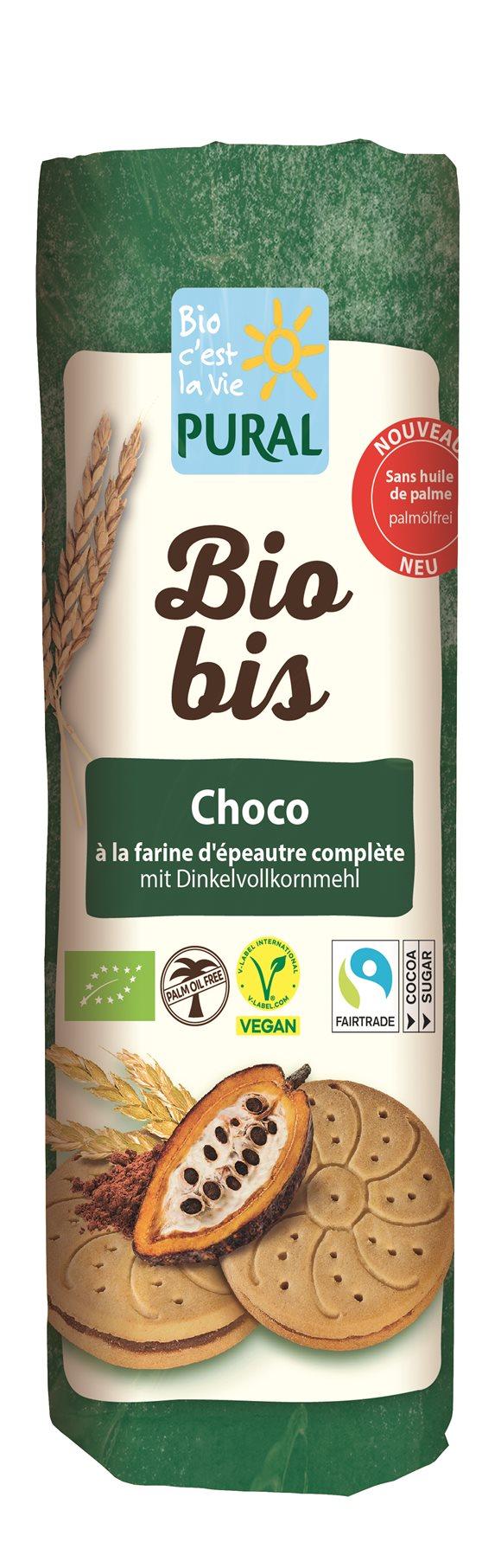 PURAL Biobis Dinkel Choco palmölfrei 320 g