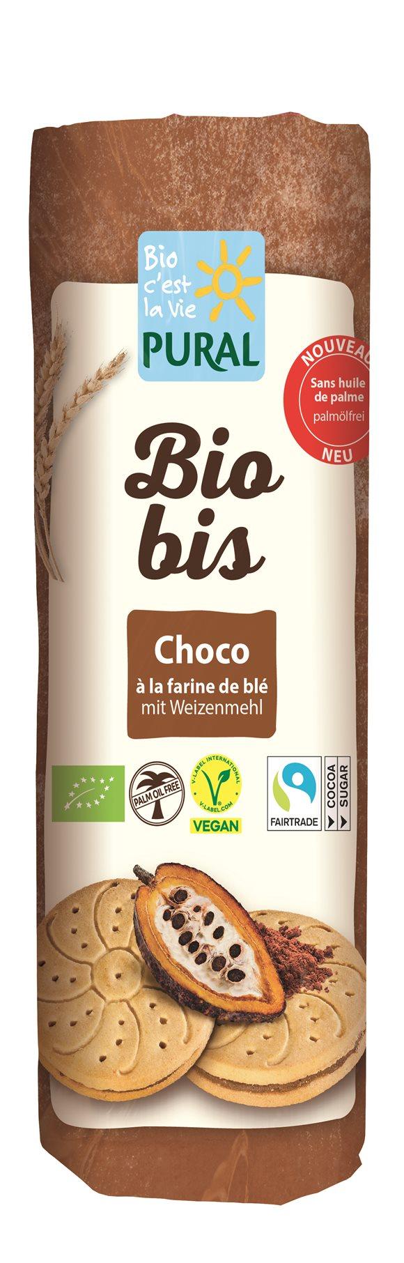 PURAL Biobis Weizen Choco palmölfrei 320 g