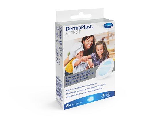 DERMAPLAST Effect Brandwundenpflast 43x68mm 8 Stk