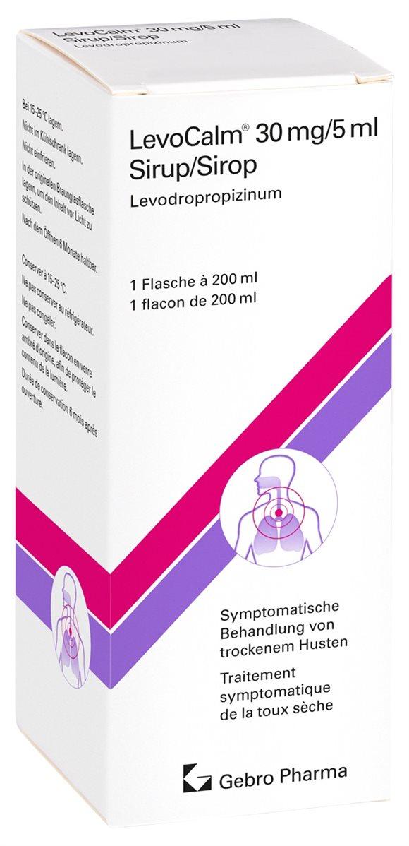 LEVOCALM Sirup 30 mg/5ml Fl 200 ml