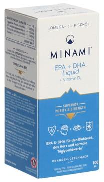 MINAMI EPA+DHA Liquid Glasfl 100 ml