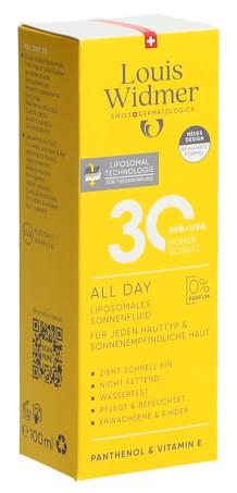 WIDMER All Day LSF30 o Parf 100 ml