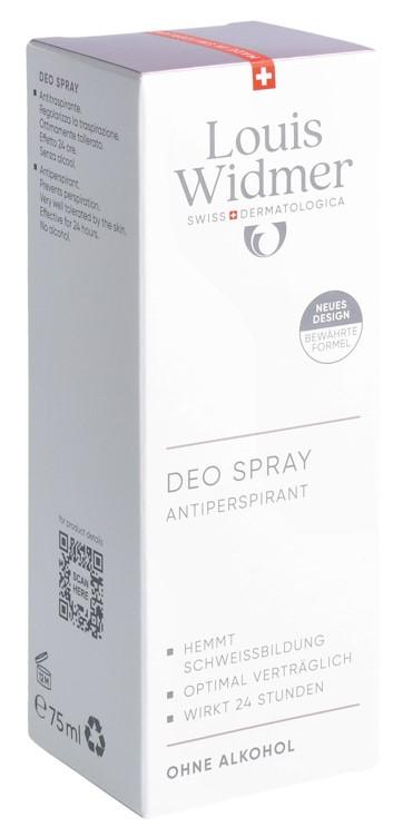 WIDMER Deo Spray Antiperspirant parf 75 ml