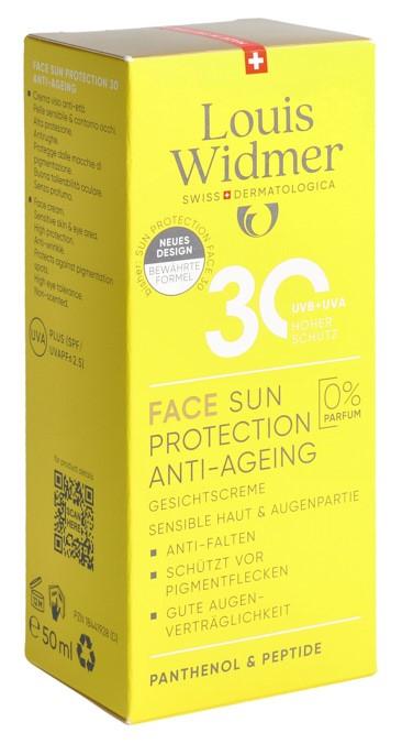 WIDMER Face Sun Prot Anti-Ag LSF30 o Parf 50 ml