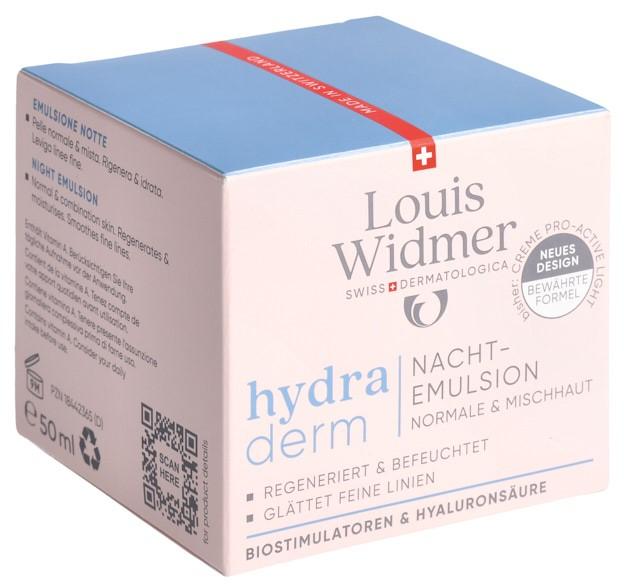 WIDMER Hydraderm Nachtemulsion parf 50 ml