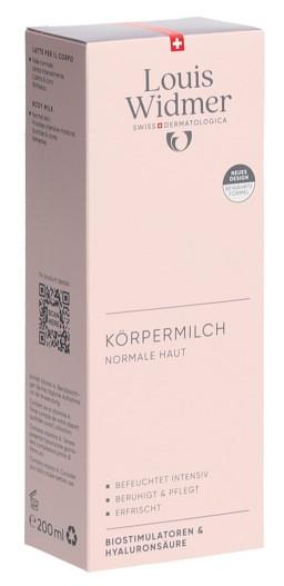 WIDMER Körpermilch parf 200 ml