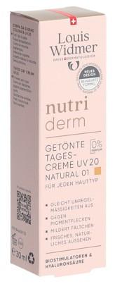 WIDMER Nutriderm get Tagescr UV20 nat o Parf 30 ml