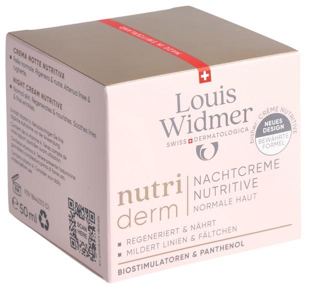 WIDMER Nutriderm Nachtcreme Nutritive parf 50 ml