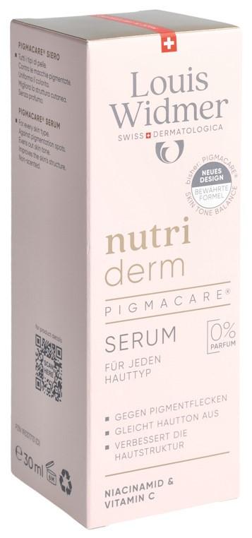 WIDMER Nutriderm Pigmacare Serum o Parf 30 ml