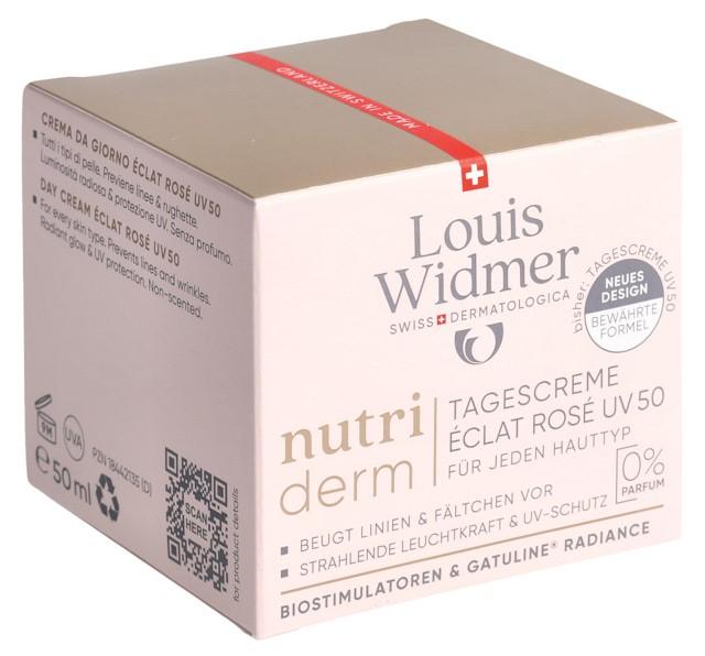 WIDMER Nutriderm Tagescr UV50 éc rosé o Parf 50 ml
