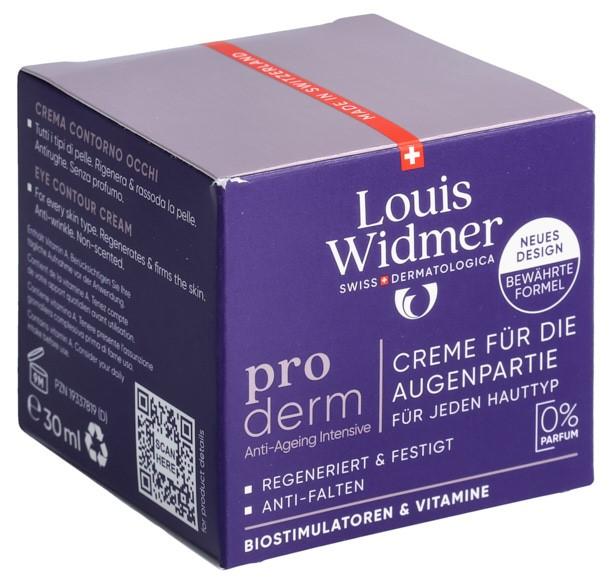 WIDMER Proderm Creme Augenpartie o Parf 30 ml