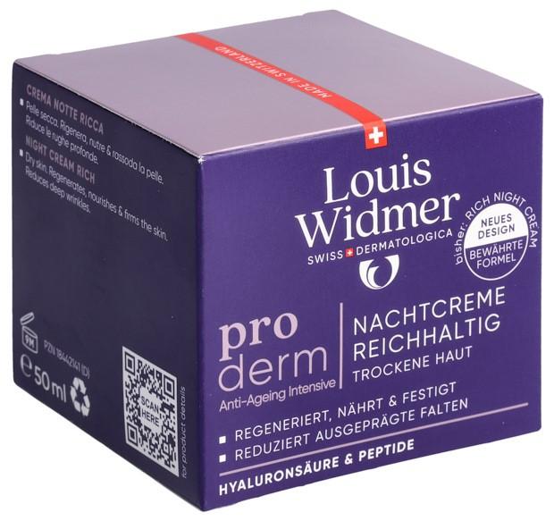 WIDMER Proderm Nachtcreme reichhaltig parf 50 ml