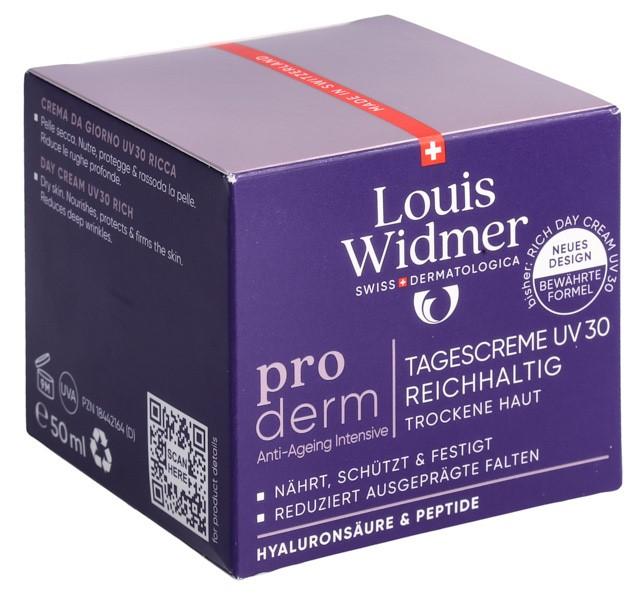WIDMER Proderm Tagescr UV30 reichh parf 50 ml