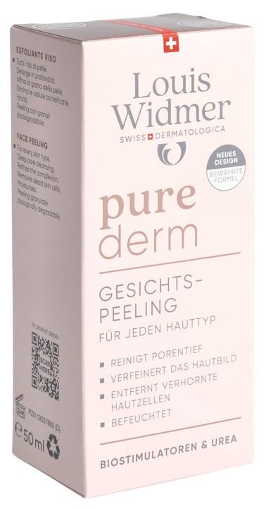 WIDMER Purederm Gesichtspeeling parf 50 ml