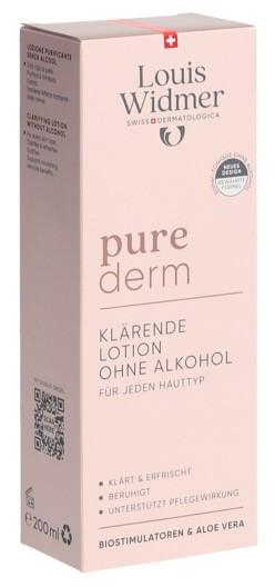 WIDMER Purederm klären Lot o Alkohol 200 ml