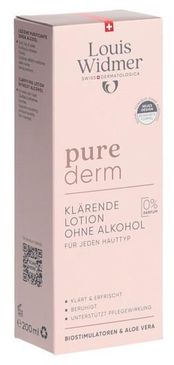 WIDMER Purederm klären Lot o Alkohol o Parf 200 ml