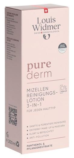 WIDMER Purederm Mizel Reinigungslot o Parf 200 ml