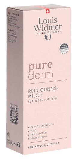 WIDMER Purederm Reinigungsmilch parf 200 ml
