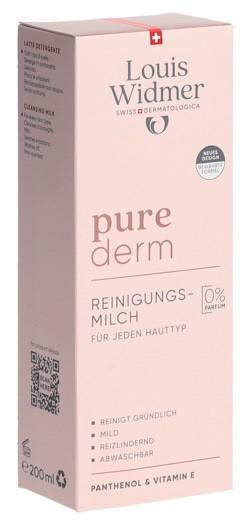 WIDMER Purederm Reinigungsmilch o Parf 200 ml