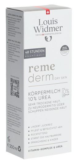 WIDMER Remederm Körpermi 10% Urea o Parf n 200 ml