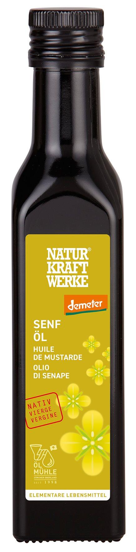 NATURKRAFTWERKE Senföl nativ Demeter 250 ml