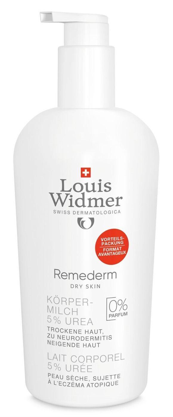 WIDMER Remederm Körpermi 5% Urea o Parf 400 ml