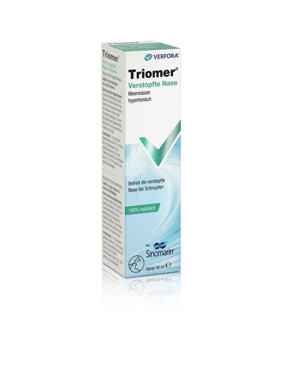 TRIOMER Verstopfte Nase Taschenspray Fl 30 ml