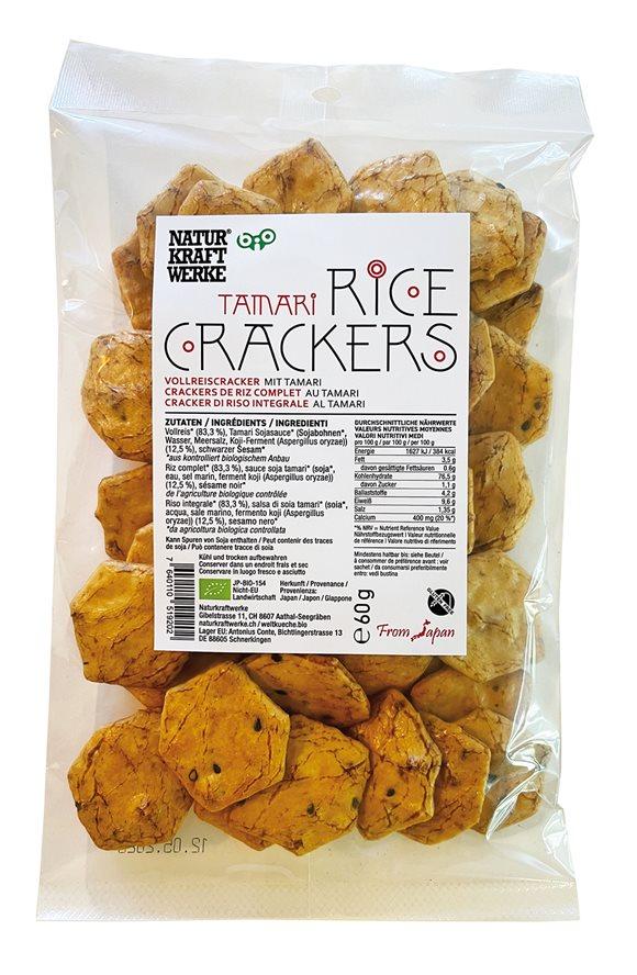 NATURKRAFTWERKE Rice Crackers Tamari Bio 60 g