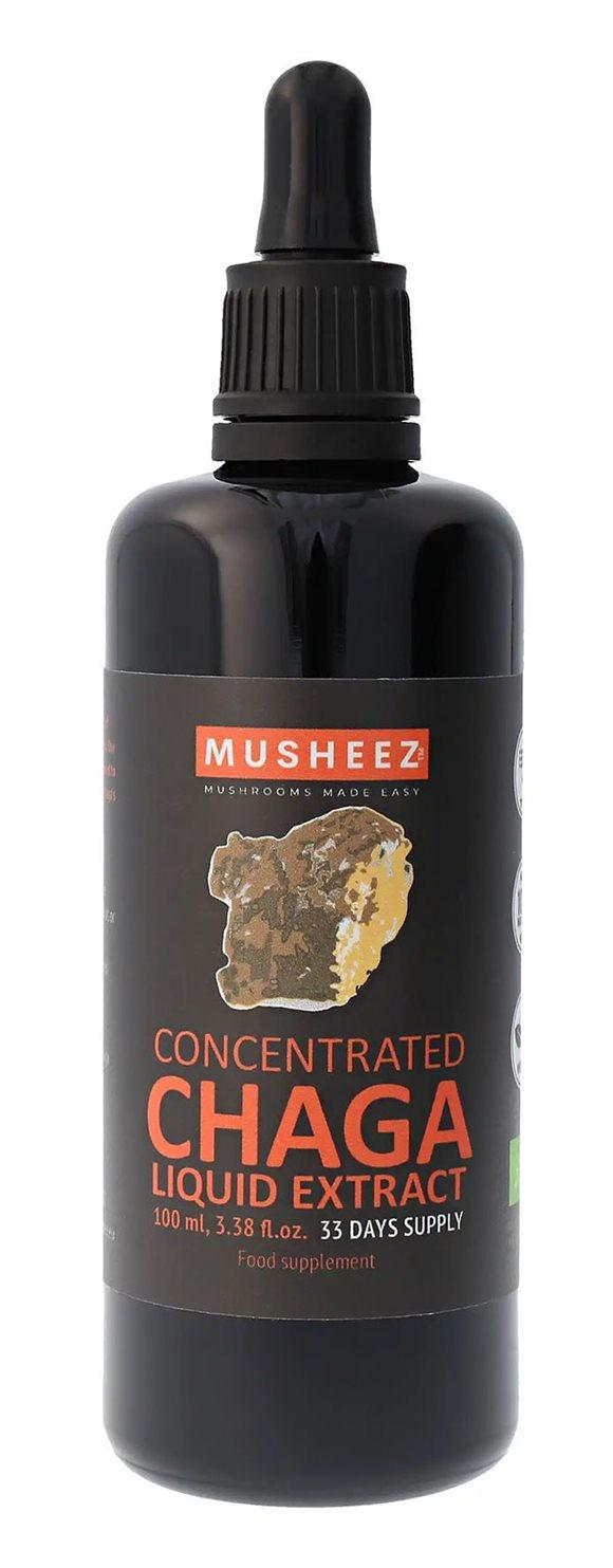 MUSHEEZ Chaga Vitalpilz Flüssigextr BIO 100 ml