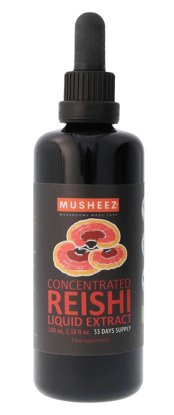 MUSHEEZ Reishi Vitalpilz Flüssigextr BIO 100 ml
