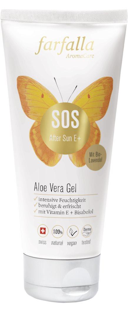 FARFALLA After Sun Gel Aloe Vera Tb 100 ml