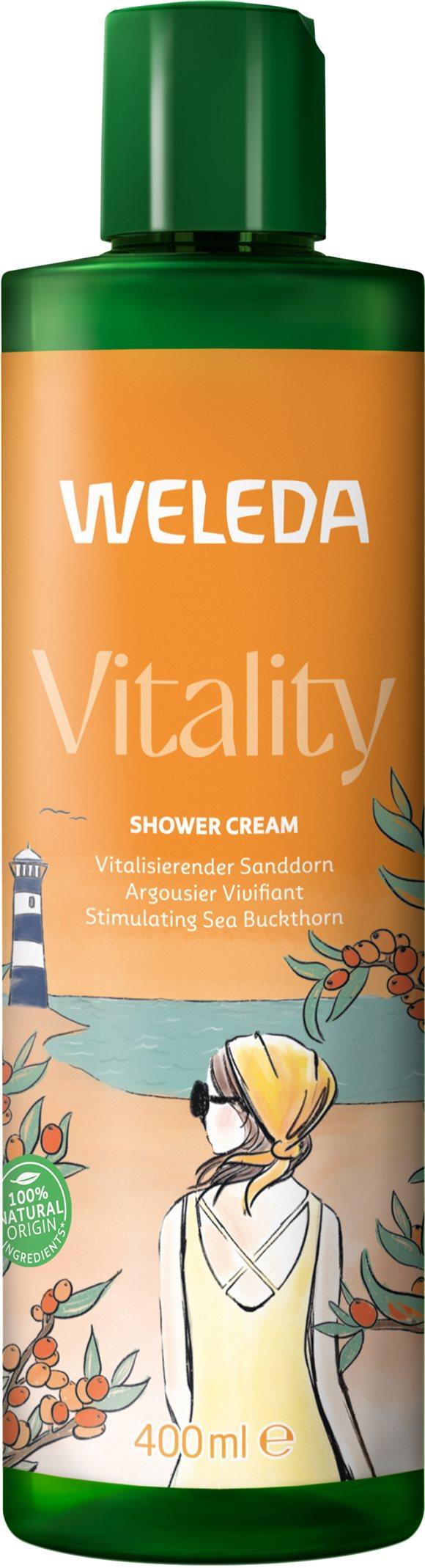 WELEDA Shower Cream Vitality Sanddorn Fl 400 ml
