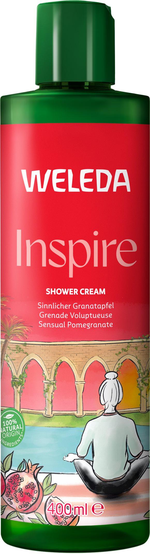 WELEDA Shower Cream Inspire Granatapfel Fl 400 ml