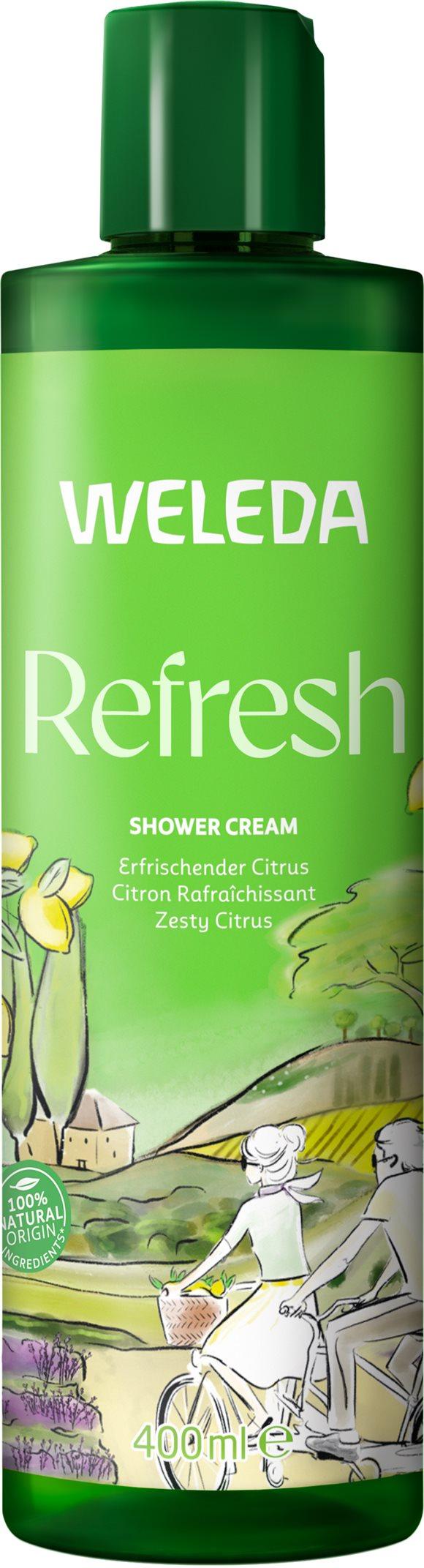 WELEDA Shower Cream Refresh Citrus Fl 400 ml